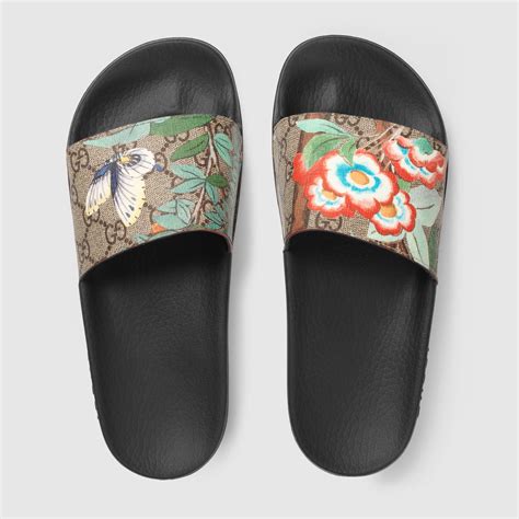 gucci sliders for ladies|chunky gucci slides.